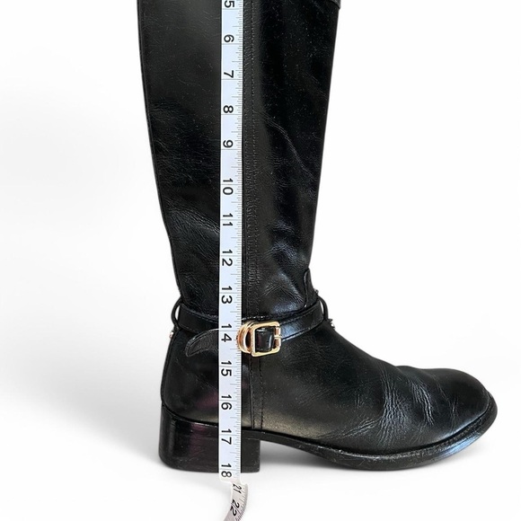 Black genuine leather Tory Burch riding boots! - Picture 8 of 8